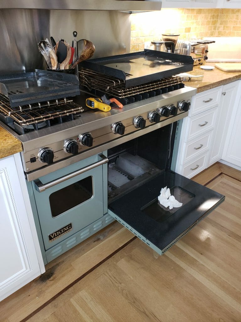 Viking VGIC4876 range low heat in the oven, Repair San Francisco, CA KIT Appliance Repair
